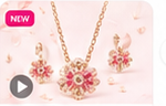 Alpona Floral Jewelry Set